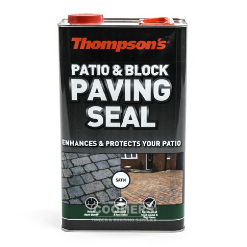 Picture of Thompson's Patio and Block Paving Seal Satin Finish 5Ltr
