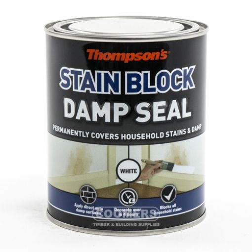 Picture of Thompson's Stain Block Damp Seal White 750ml