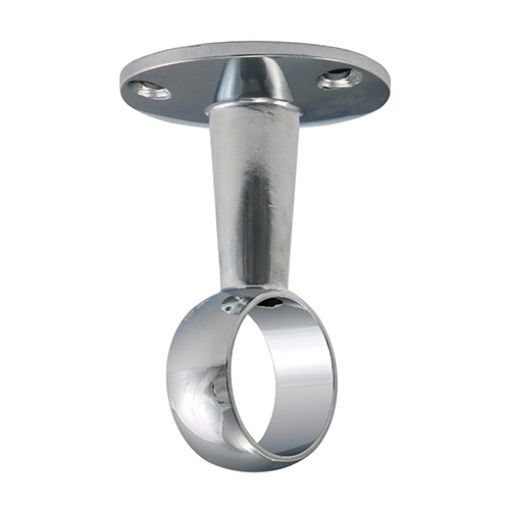 Picture of Centre Bracket - For Round Tube - Polished Chrome 25mm