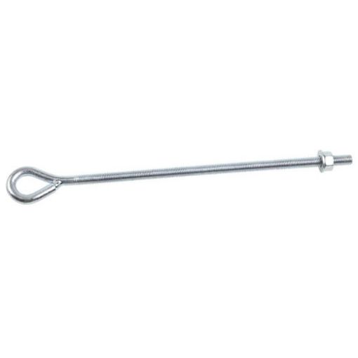 Picture of Welded Eye Bolt BZP 200mm x M8