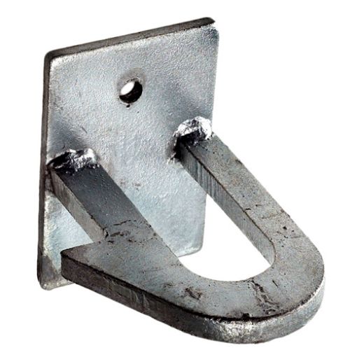 Picture of Heavy Gate Catch on Plate Galvanised 76mm