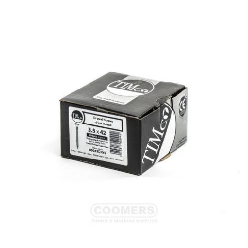 Picture of TIMco Drywall Screw 3.5 x 42mm Fine Thread (Box of 200)