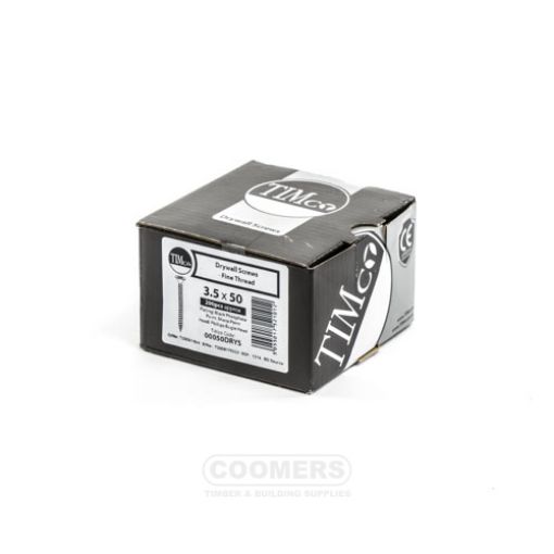 Picture of TIMco Drywall Screw 3.5 x 50mm Fine Thread (Box of 200)