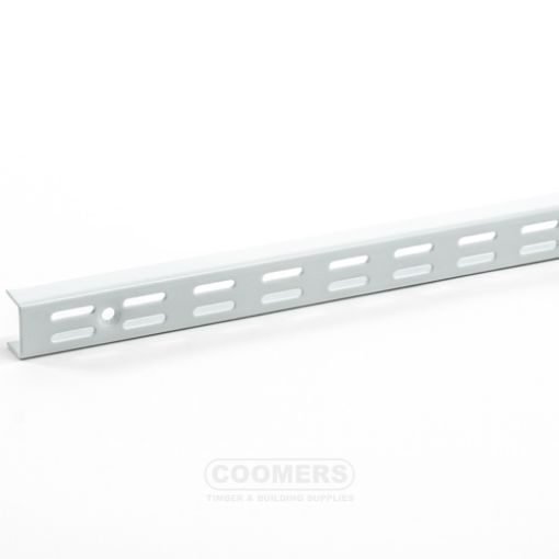 Picture of Twinslot Shelving Upright White 1220mm
