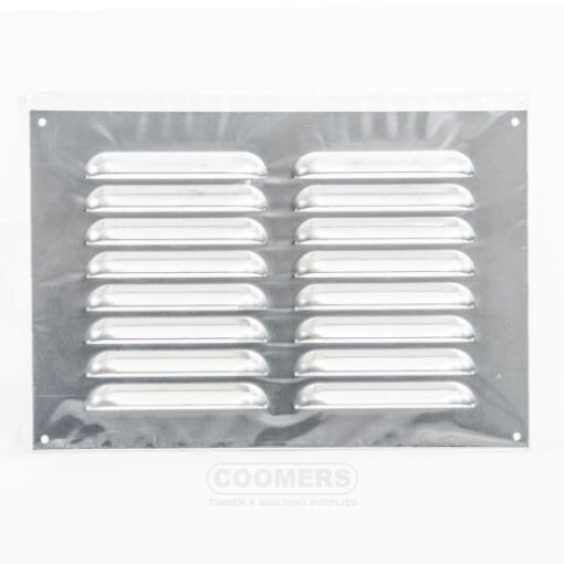 Picture of Metal Open Louvre Vent Aluminium 9 x 6"