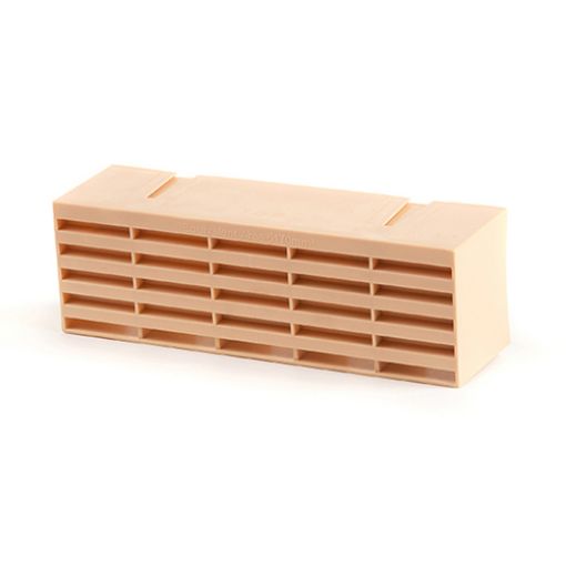Picture of Plastic Air Brick Buff 215 x 69 x 60mm