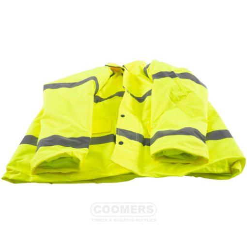 Picture of Hi-Vis Yellow Motorway Jacket Medium