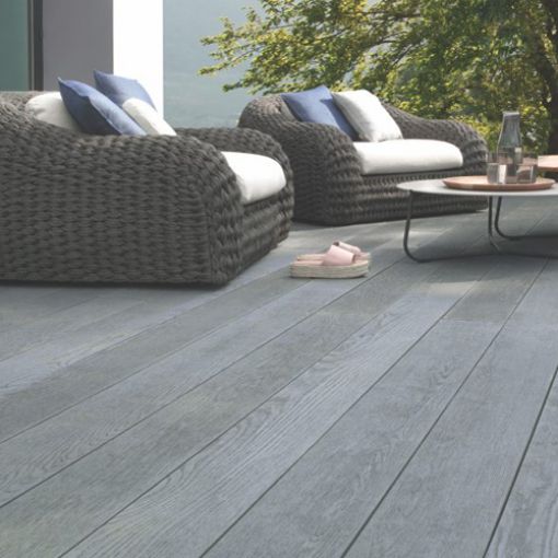 Picture of Millboard Enhanced Grain Composite Decking Board Brushed Basalt 32 x 176mm x 3.6Mtr