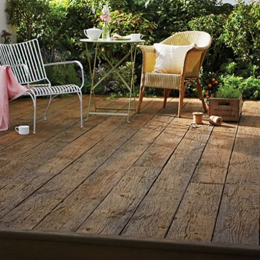Picture of Weathered Oak Decking Vintage Oak 32 x 200mm x 3.6Mtr