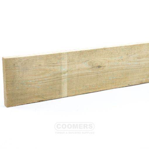 Picture of Treated Timber Gravel Board 22 x 150mm x 1.80Mtr