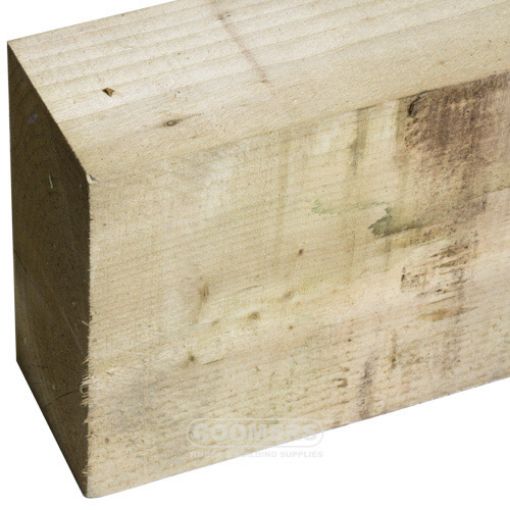 Picture of New Treated Softwood Sleeper 95 x 195mm x 2.4Mtr