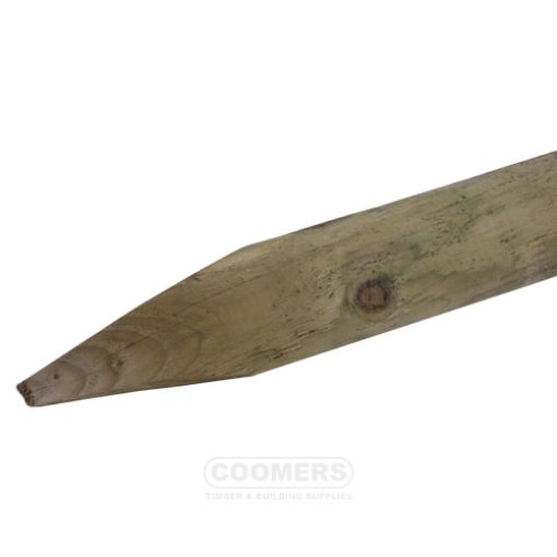 Picture of Machined Half Round Stake 100mm x 1.8Mtr