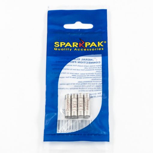 Picture of Plug Fuses 13 Amp Pack of 4