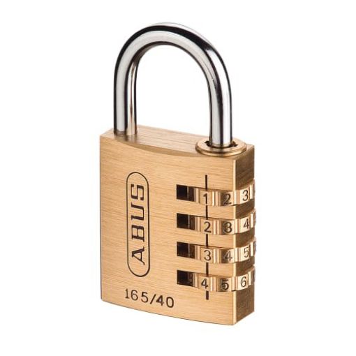 Picture of Abus 165/40 40mm Solid Brass Body Combination Padlock (4-Digit)