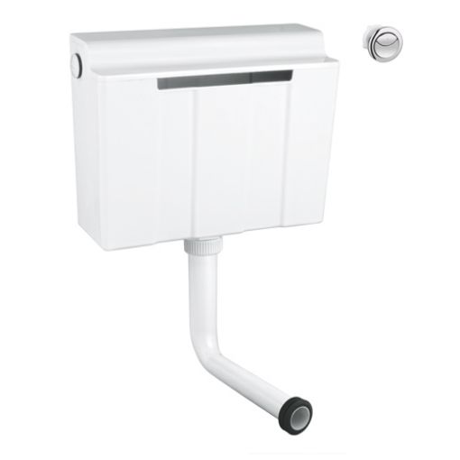 Picture of Adagio Dual Flush Concealed Cistern - Bottom Fill