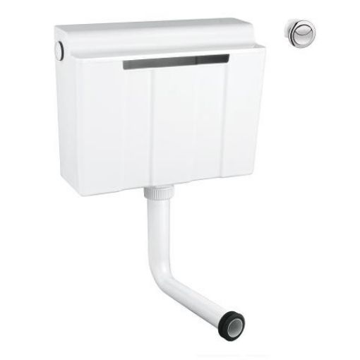 Picture of Adagio Dual Flush Concealed Cistern - Side Fill
