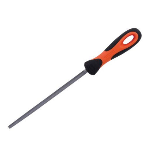 Picture of Bahco Handled Round Second Cut File 200mm