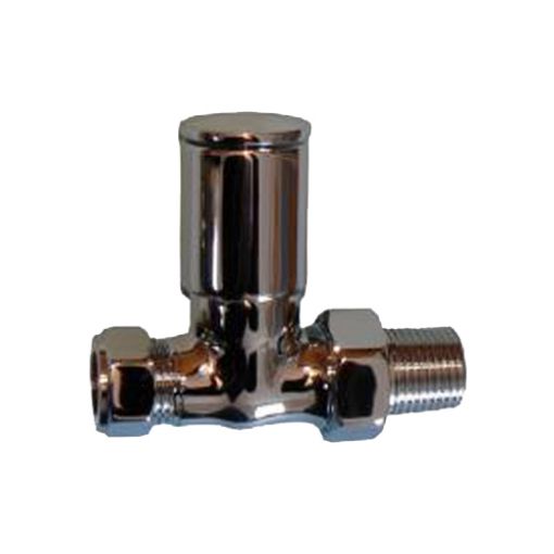 Picture of Optima CC Straight Towel Warmer Valve - 15mm CP