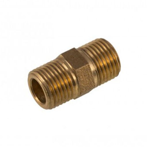 Picture of Brass Hexagon Nipple 3/4"