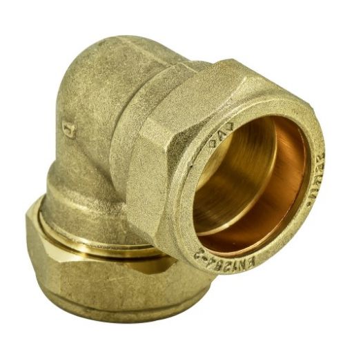 Picture of Compression 90 Deg Elbow 22mm