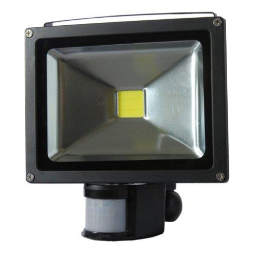 Picture of Led PIR Flood Light Black 20w