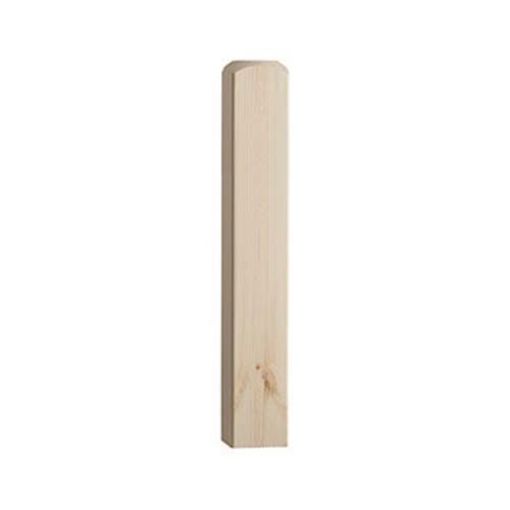Picture of Pine Newel Base 91 x 91 x 615mm