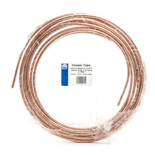 Picture of Copper Tube 10mm x 10Mtr Coil