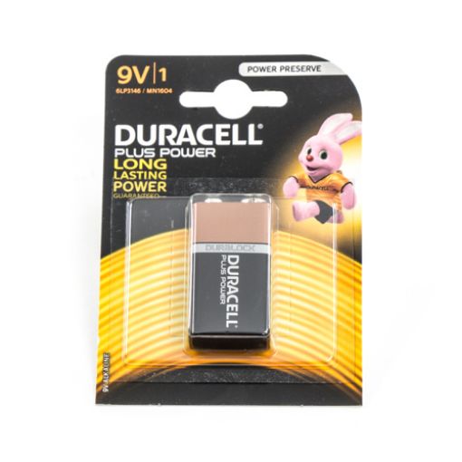 Picture of Duracell Plus 9v Battery