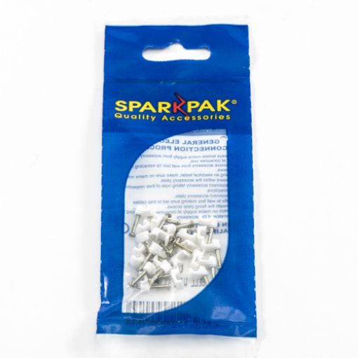 Picture of Bellwire Clips White Pack of 20