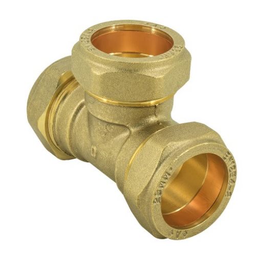 Picture of Compression Equal Tee 15mm