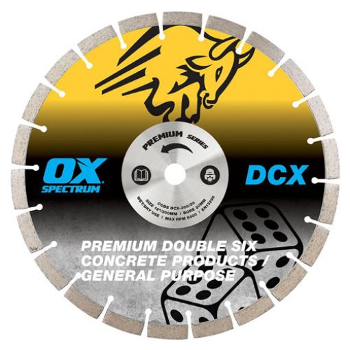 Picture of Spectrum Plus Double Six Diamond Blade - GP - 230/22.23mm