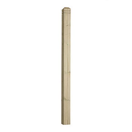 Picture of Pine Stop Chamfered Newel Deck Post 1500 x 83 x 83mm