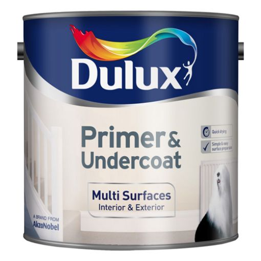 Picture of Dulux Primer and Undercoat Multi Surfaces 2.5Ltr