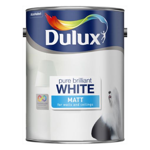 Picture of Dulux Matt Emulsion PBW 5Ltr