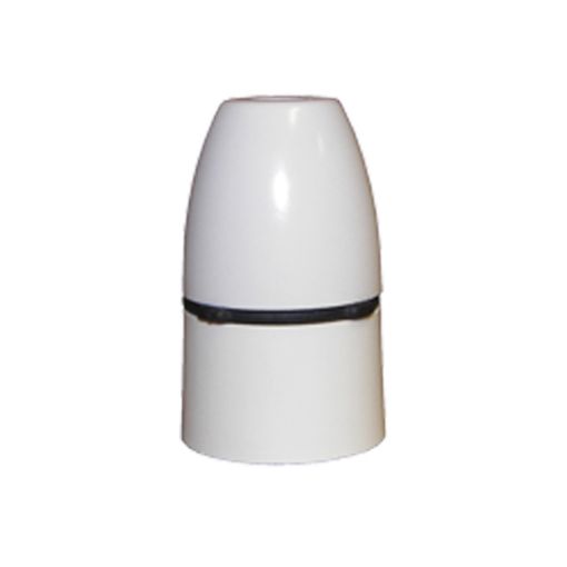 Picture of BC Unswitched Lampholder - White