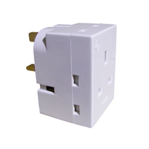 Picture of 3 Way Adapter 13 Amp