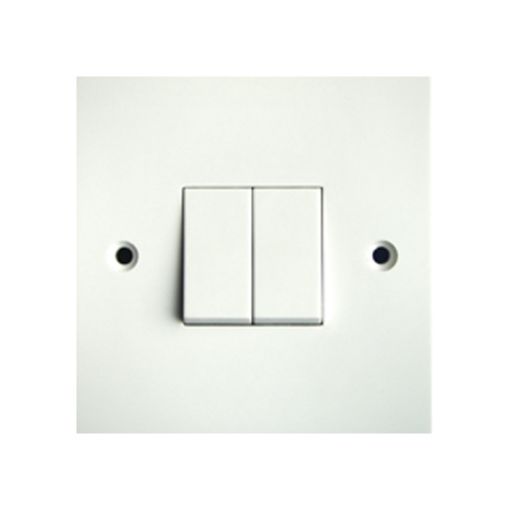 Picture of 2 Gang 2 Way Switch White