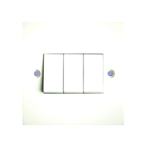 Picture of 3 Gang 2 Way Switch White