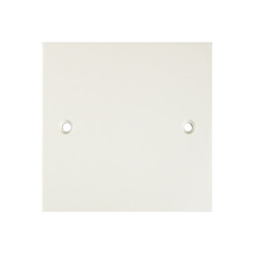 Picture of 1 Gang Blank Plate White