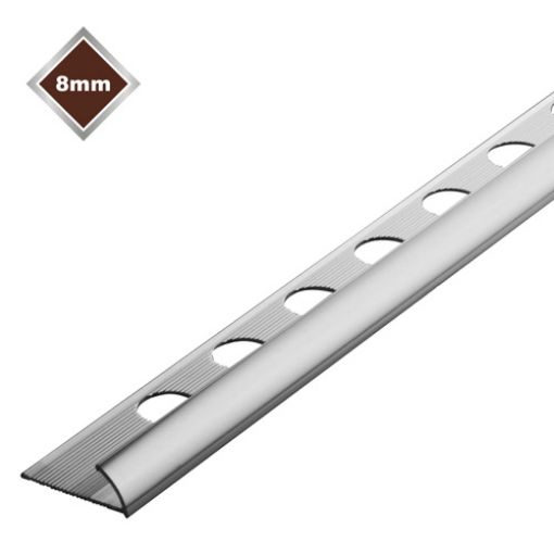 Picture of Tile Trim Aluminium 2.44Mtr x 8mm Silver