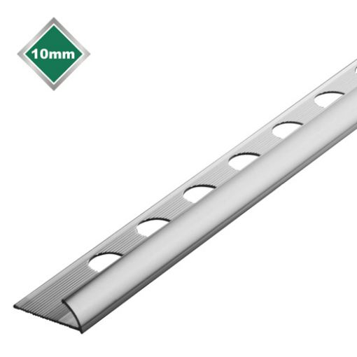 Picture of Tile Trim Aluminium 2.44Mtr x 10mm Silver
