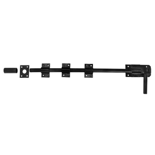 Picture of Easyfix Round Garage Door Bolt Black - 457mm