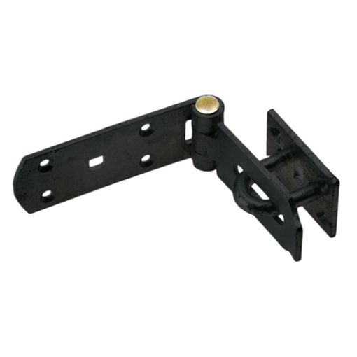 Picture of Heavy Hasp and Staple Black 203mm