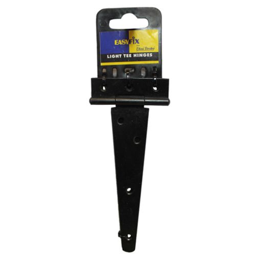 Picture of Easyfix Light Tee Hinge Pair Black - 152mm