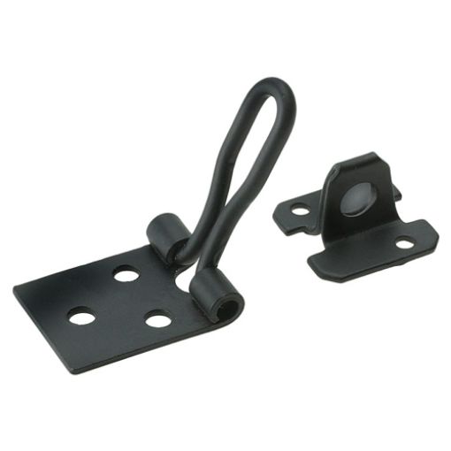 Picture of Wire Hasp and Staple Black 101mm