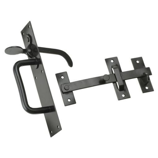 Picture of Suffolk Latch No.3 BZP Standard Thumb Bit