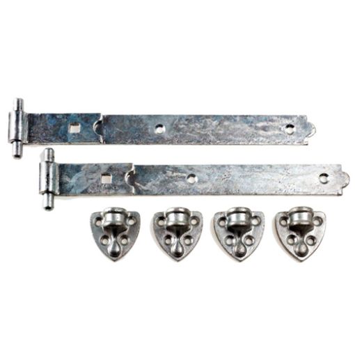 Picture of Heavy Reversible Hinges Pair Galvanised - 355mm