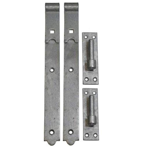 Picture of Straight Hook and Bands Pair Galvanised - 304mm
