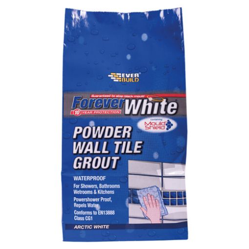 Picture of Everbuild Forever White Tile Grout 1.2KG