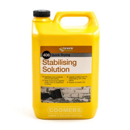 Picture of Everbuild 406 Quick Drying Stabilising Solution, 5 Litre